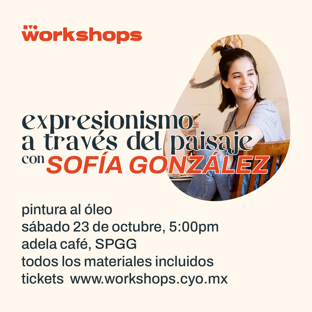 Workshop: Expresionismo a través del paisaje con Sofía González